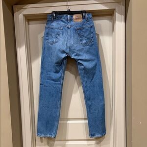 Levi's Men's 505 Straight Jeans in Denim Blue